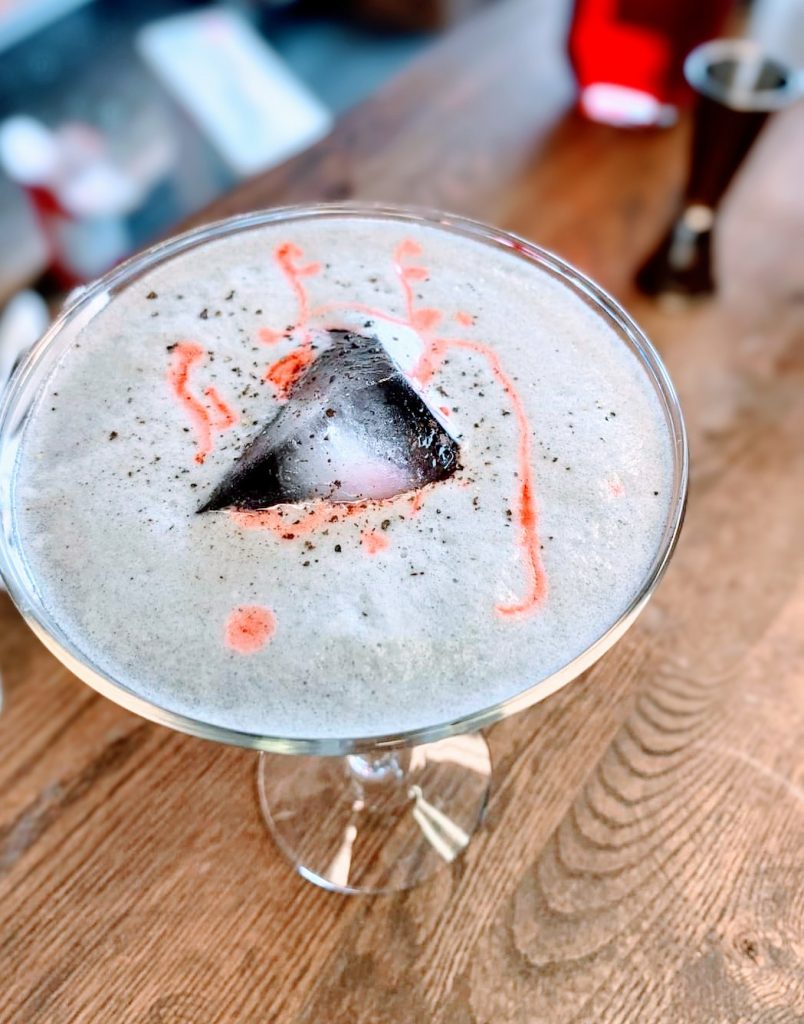 The Black Death - signature cocktail at the jack the ripper experience